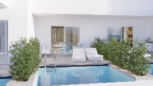 Hotel MYKONOS DOVE BEACHFRONT HOTEL wakacje