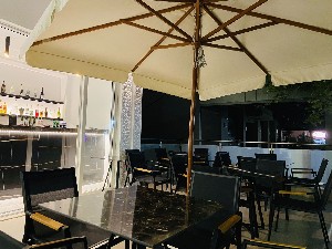 Bar sitting area