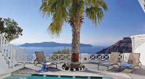 Řecko, Santorini, Thira - CLIFF SIDE SUITES