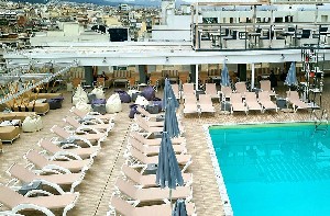 rooftop pool