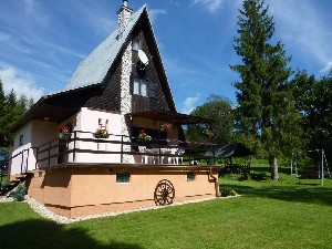 Chata Teplička s prostornou terasou - Slovenský ráj