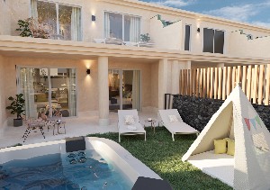 Render Premier Kid suite Terrace Pool View 
