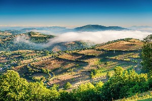 Mlhavá a nádherná Galicijská krajina