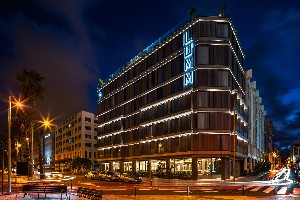 Hotel - noční pohled 