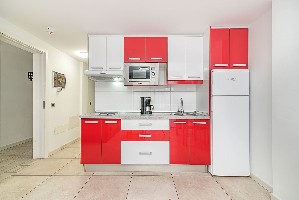 Studio terrace kitchen