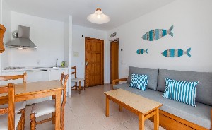 apartment in annex building 