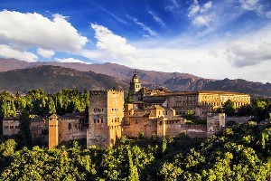 Španělsko, Španělsko, Costa Blanca, Villajoyosa - Krásy Andalusie, Elche, Caravaca de la Cruz - letecky
