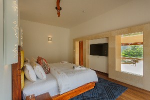 Two bedroom interconnecting suite.