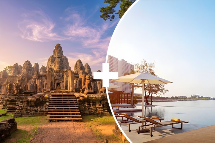 Sien Rep (Angkor Wat) + Novotel Sihanoukville