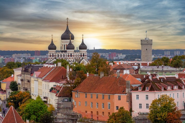 Riga a Vilnius v barvách podzimu