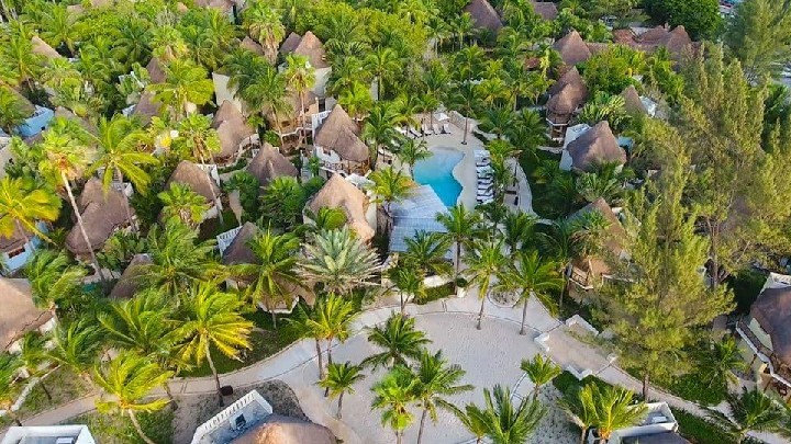 hotel z lotu ptaka