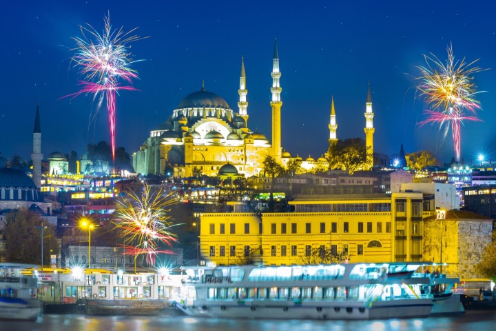 Oslavy Nového roku, Istanbul