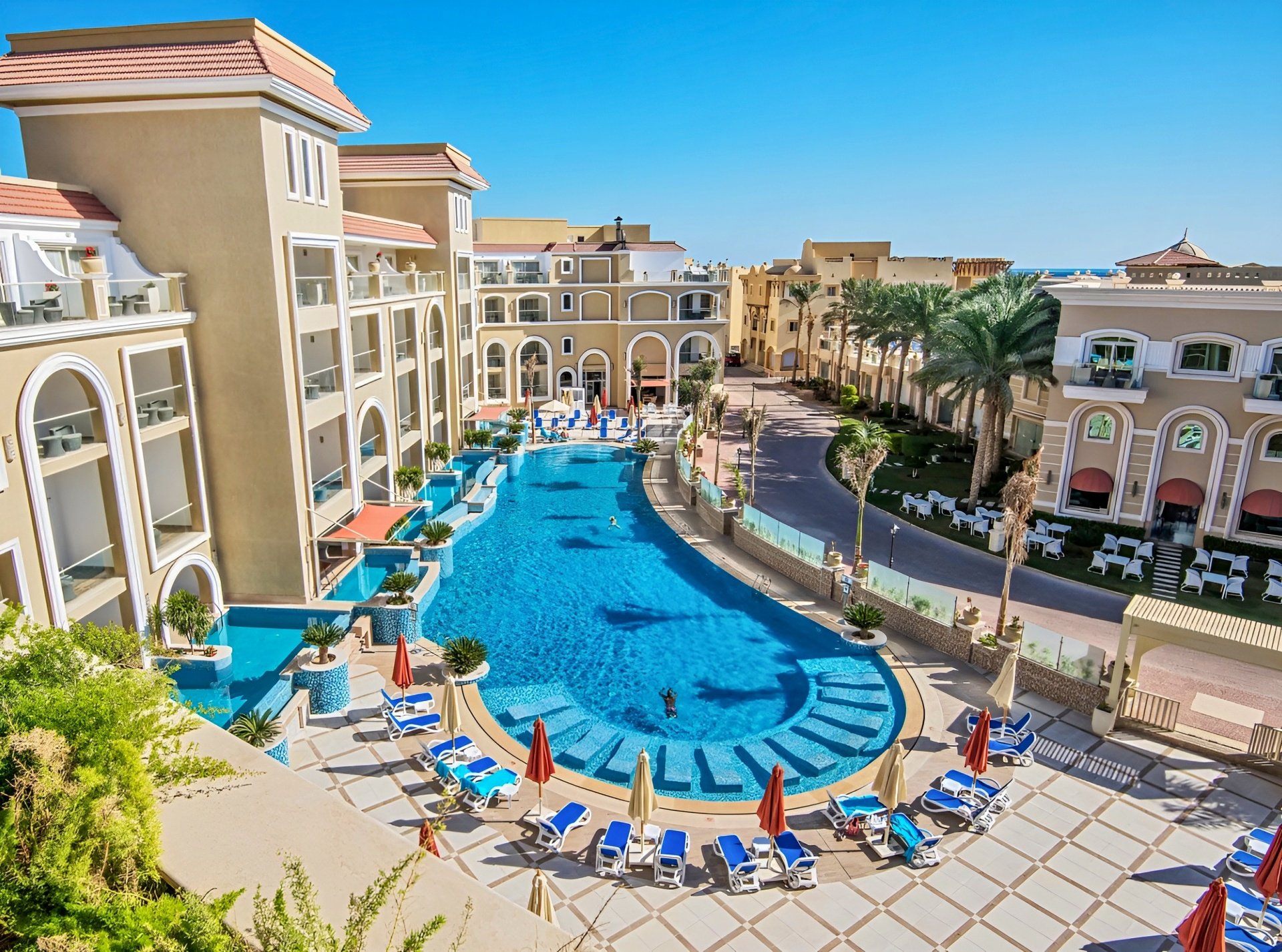 KaiSol Romance Resort – hotel u bazénu v Egyptě