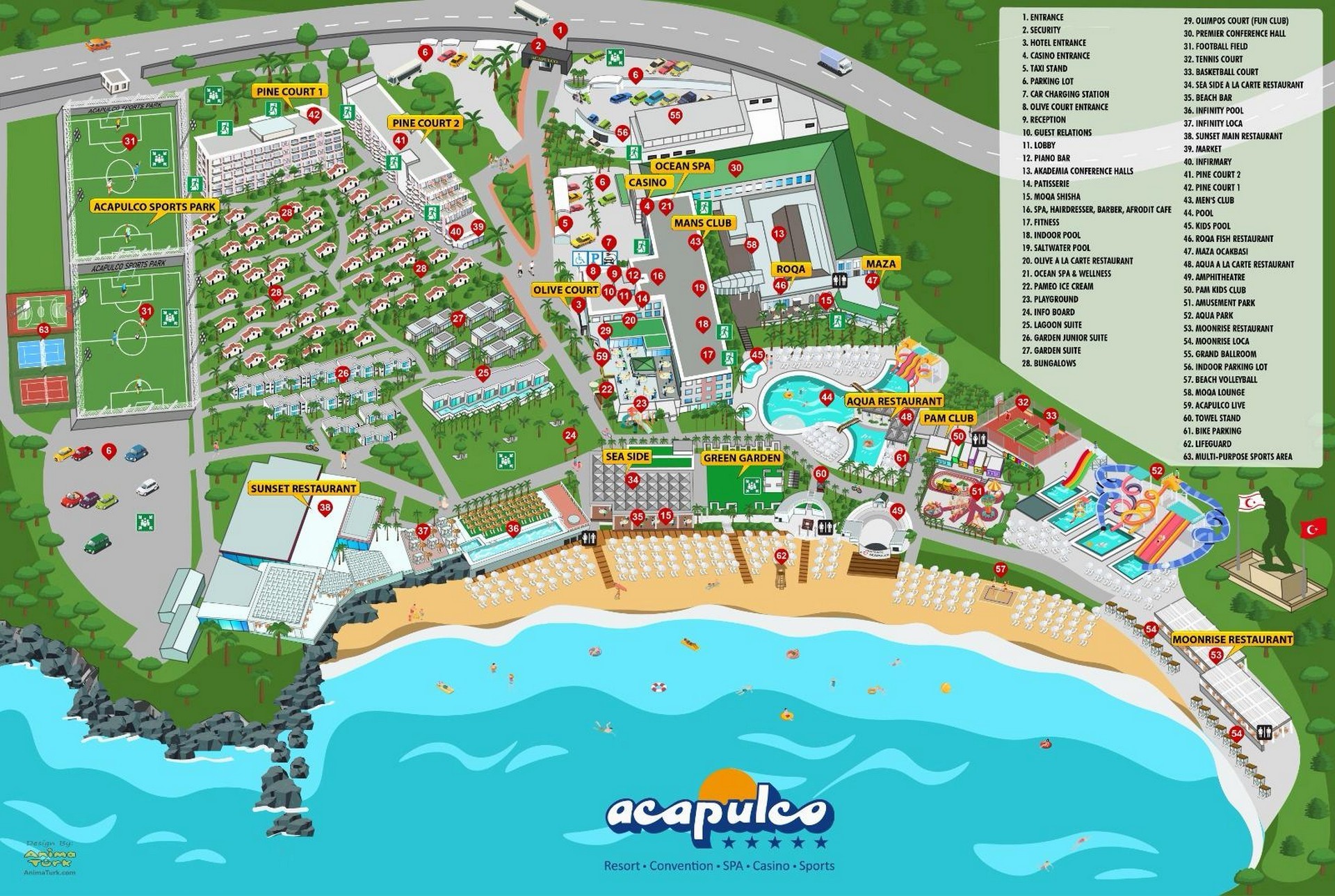 ACAPULCO RESORT CONVENTION & SPA 39