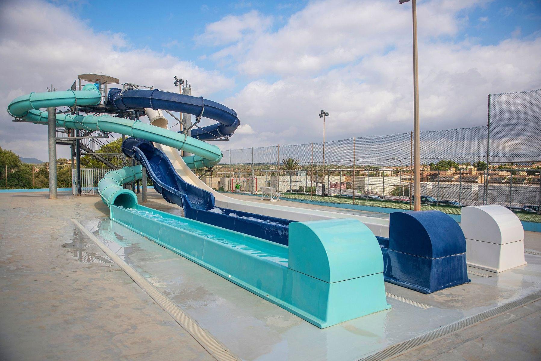 Blau Punta Reina, Mallorca – aquapark a skluzavky